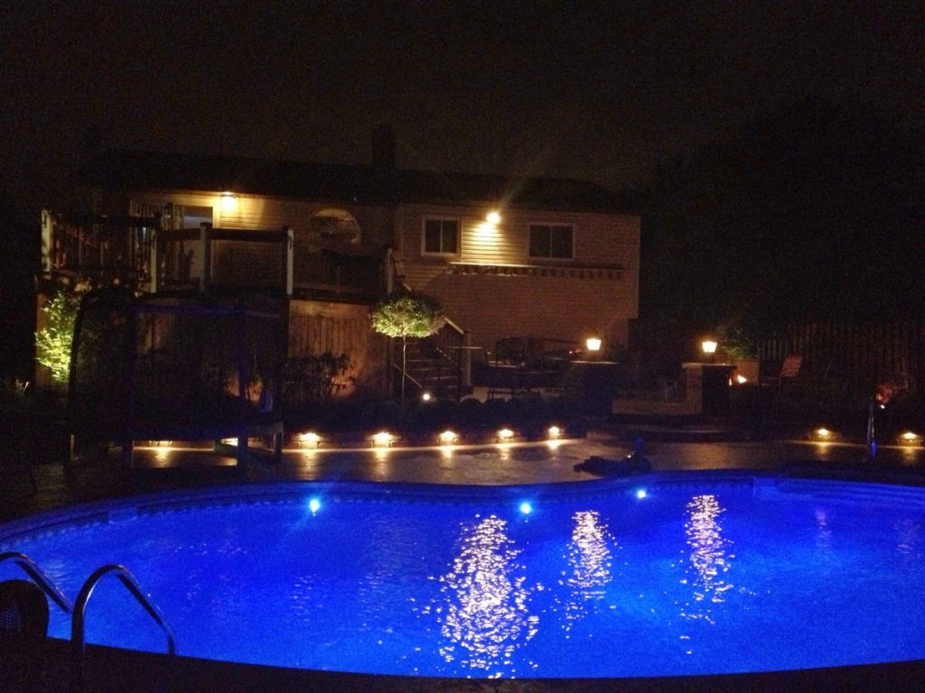 Backyard Pool Lighting Cleveland